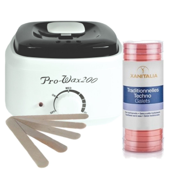 Zestaw do Depilacji Titanium - Podgrzewacz + Wosk 400g + Szpatuły